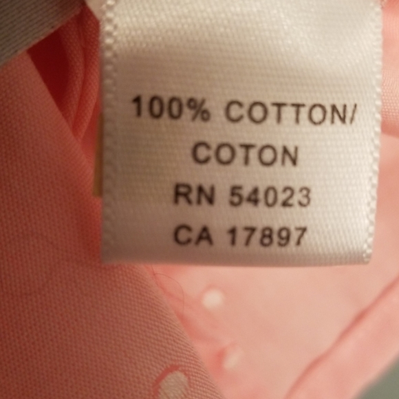 Banana Republic Pink Print 3/4 Length Sleeve Top - Picture 6 of 8